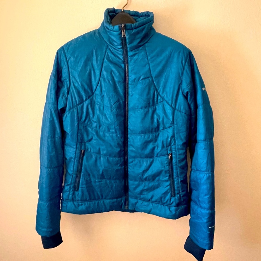 Columbia womens puffer jacket, Omniheat technology, excellent condition, size L